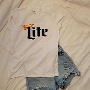 Ladies M Miller Lite Tee Shirt